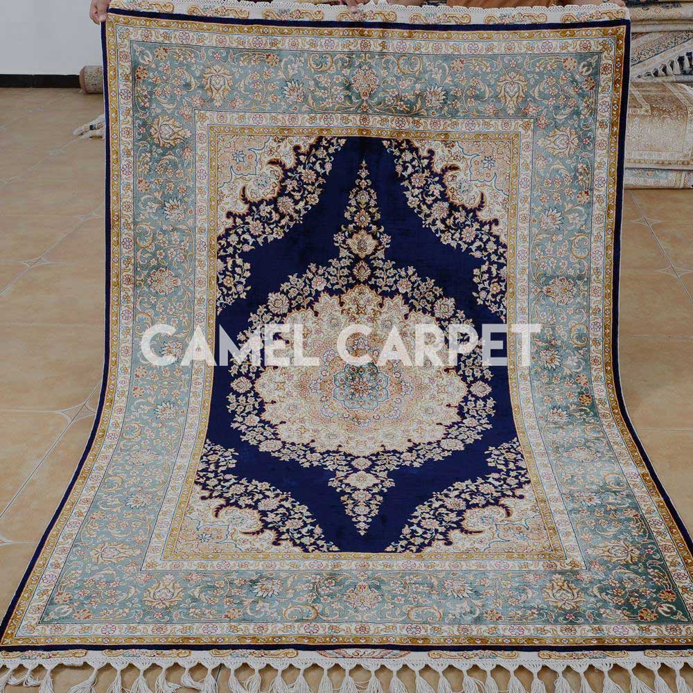 Hand Made Kashmiri Silk Carpet.jpg